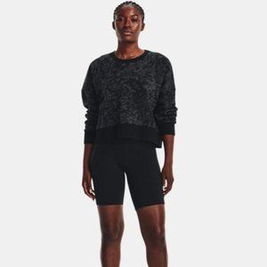 Women's UA Rival Fleece Camo Crew